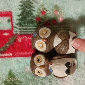 Baby ceramic owls 😍